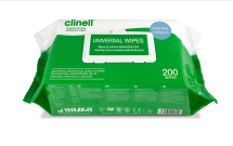 Clinell Universal Wipes Pack 200