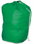 Drawstring Laundry Bag Green