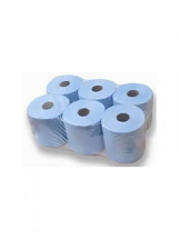 DJB Textured C-Feed 2ply Blue 100m x 180mm (Pack of 6)
