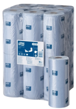 Tork 10inch Blue Couch Roll Case 18