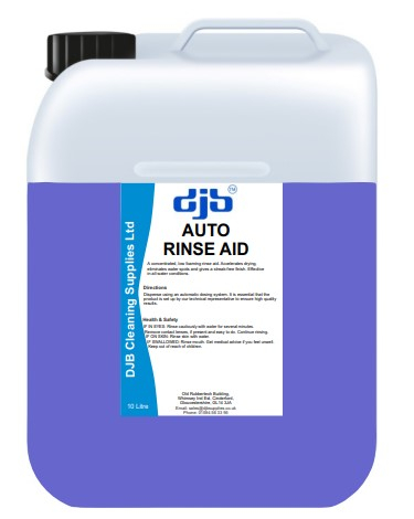 DJB Auto Rinse Aid 10ltr - DJB Cleaning Supplies Ltd