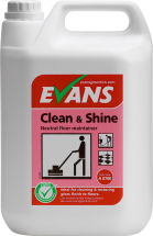 Clean & Shine 5 Litre For Emulsion Polished Floors Clean & Shine 5 Litre For Emulsion Polished Floors