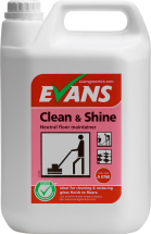 Clean & Shine 5 Litre For Emulsion Polished Floors