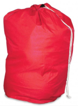 Drawstring Laundry Bag Red