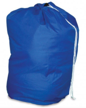 Drawstring Laundry Bag Blue