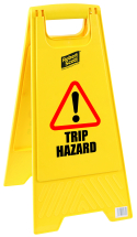 A-Frame Caution Trip Hazard Sign