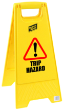 A-Frame Caution Trip Hazard Sign A-Frame Caution Trip Hazard Sign