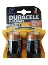 D-Cell Batteries 1.5v pk2