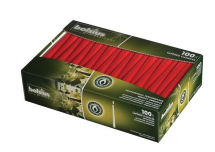 Tapered Red Candles 10inch Box of 100