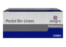 Jangro Pedal Bin Liners 11x18x18inch - White CTNx1000 Jangro Pedal Bin Liners 11x18x18inch - White CTNx1000