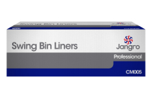 Jangro Swing Bin Liners 13x23x30inch White CTNx1000 Jangro Swing Bin Liners 13x23x30inch White CTNx1000