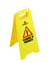 A-Frame Wet Floor/Cleaning In Progress Sign A-Frame Wet Floor/Cleaning In Progress Sign