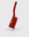 Hand Brush Red Medium 322mm