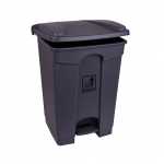 Pedal Bin 45l Grey flip up lid
