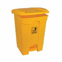 Pedal Bin 45L Yellow .