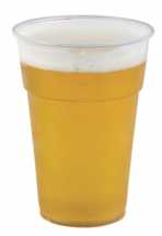 Plastic Pint Glasses Case 500