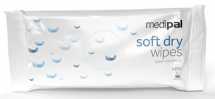 Medipal Soft Dry Wipe Soft Pack of 100 280x270mm