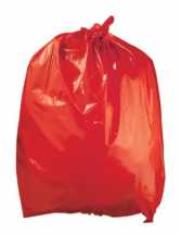 Red Refuse Sacks 18x29x38inch Heavy Duty CTNx200